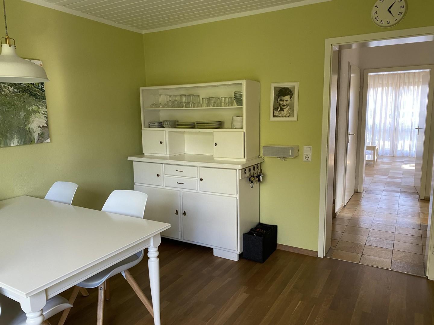 Küche mit Esszimmer 