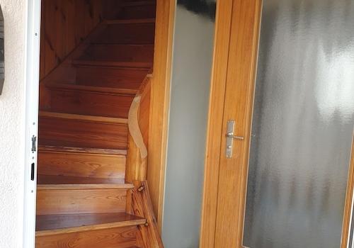 Flurtreppe nach oben
