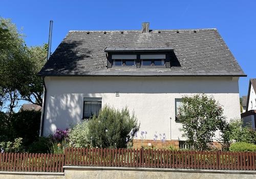 Ansicht von der Straße aus 