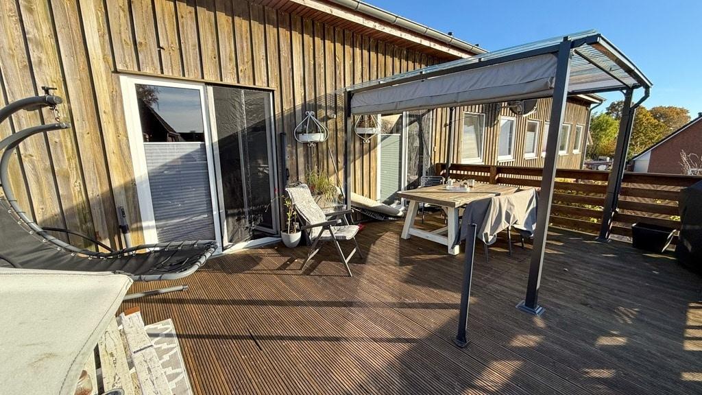 großzügiger Balkon