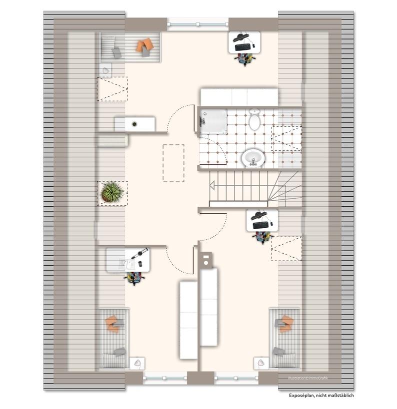 Grundriss Dachgeschoss