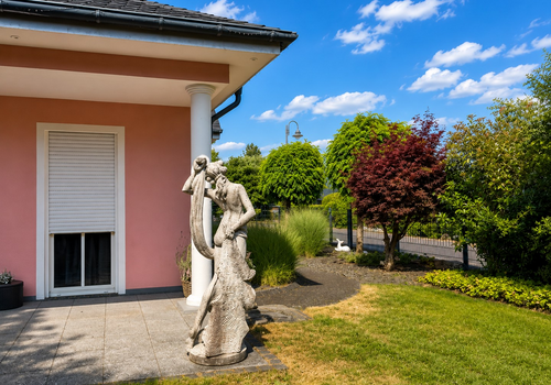 Sonnenterrasse am Garten
