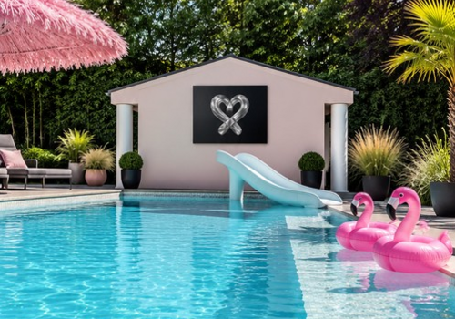 Exklusive Poollandschaft