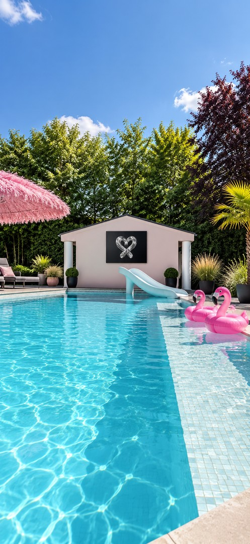 Exklusive Poollandschaft