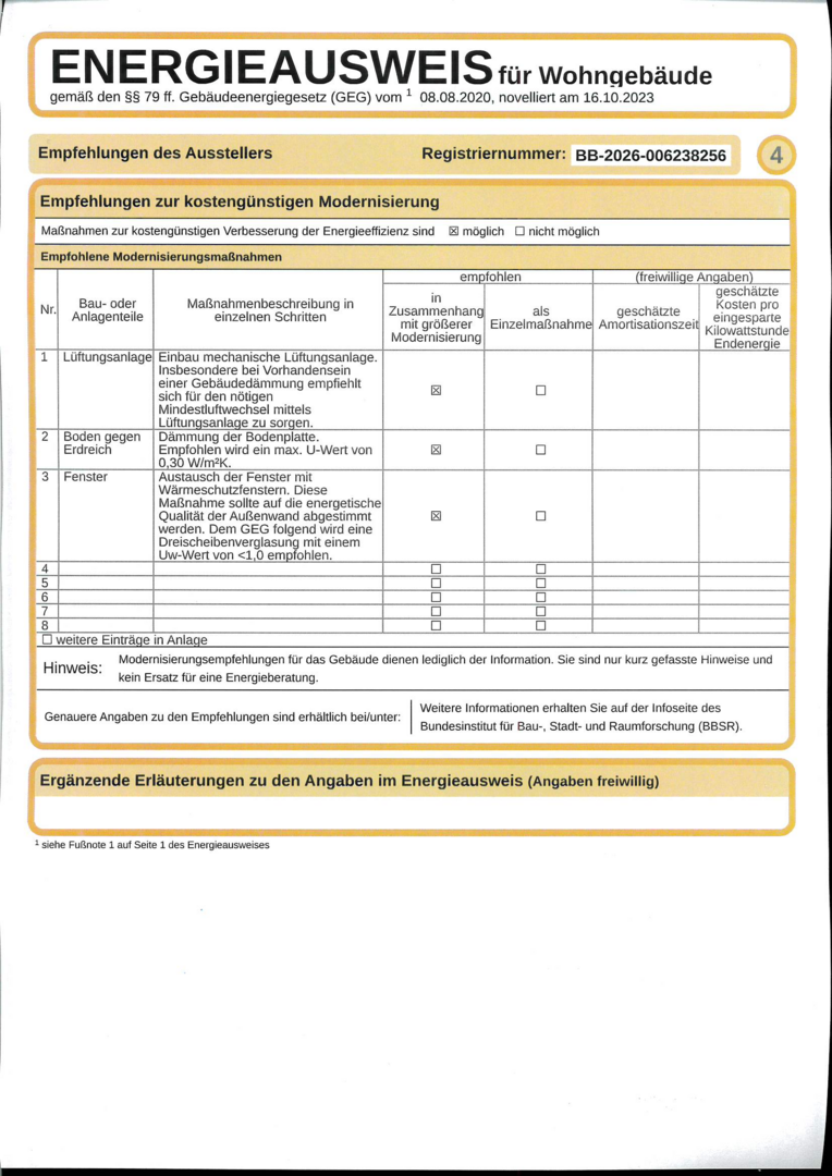 Energieausweis, S4