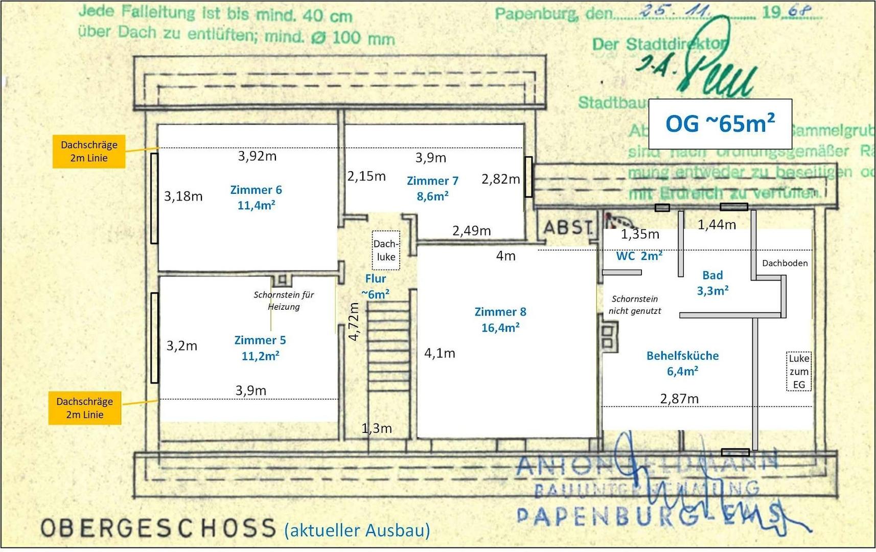 Grundriss OG