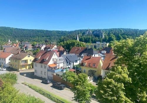 Ausblick vom Haus 