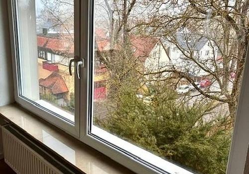 Blick aus Wohn-/Esszimmer 1.OG