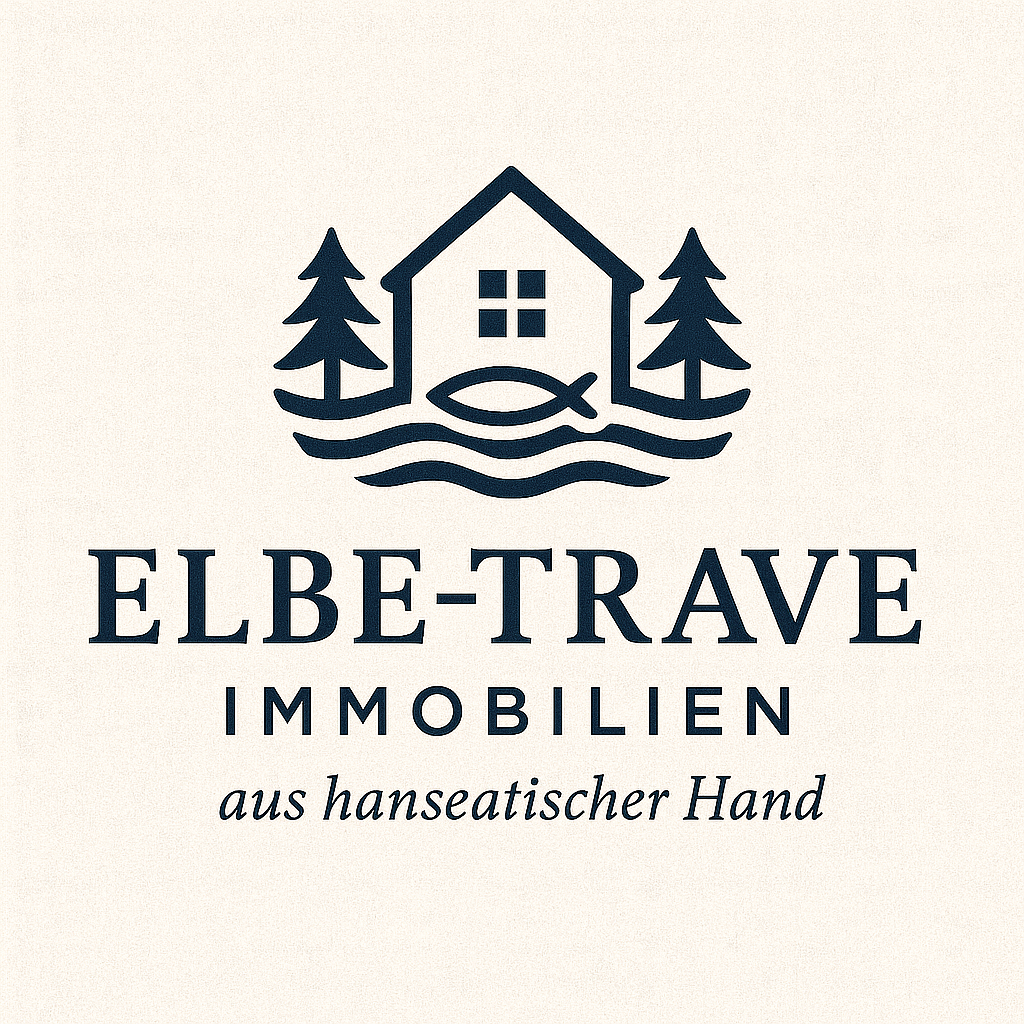 Elbe, Trave, Immobilien, Hamburg, Lübeck, Schleswig-Holstein, Stormarn, Ostholstein, Logo,