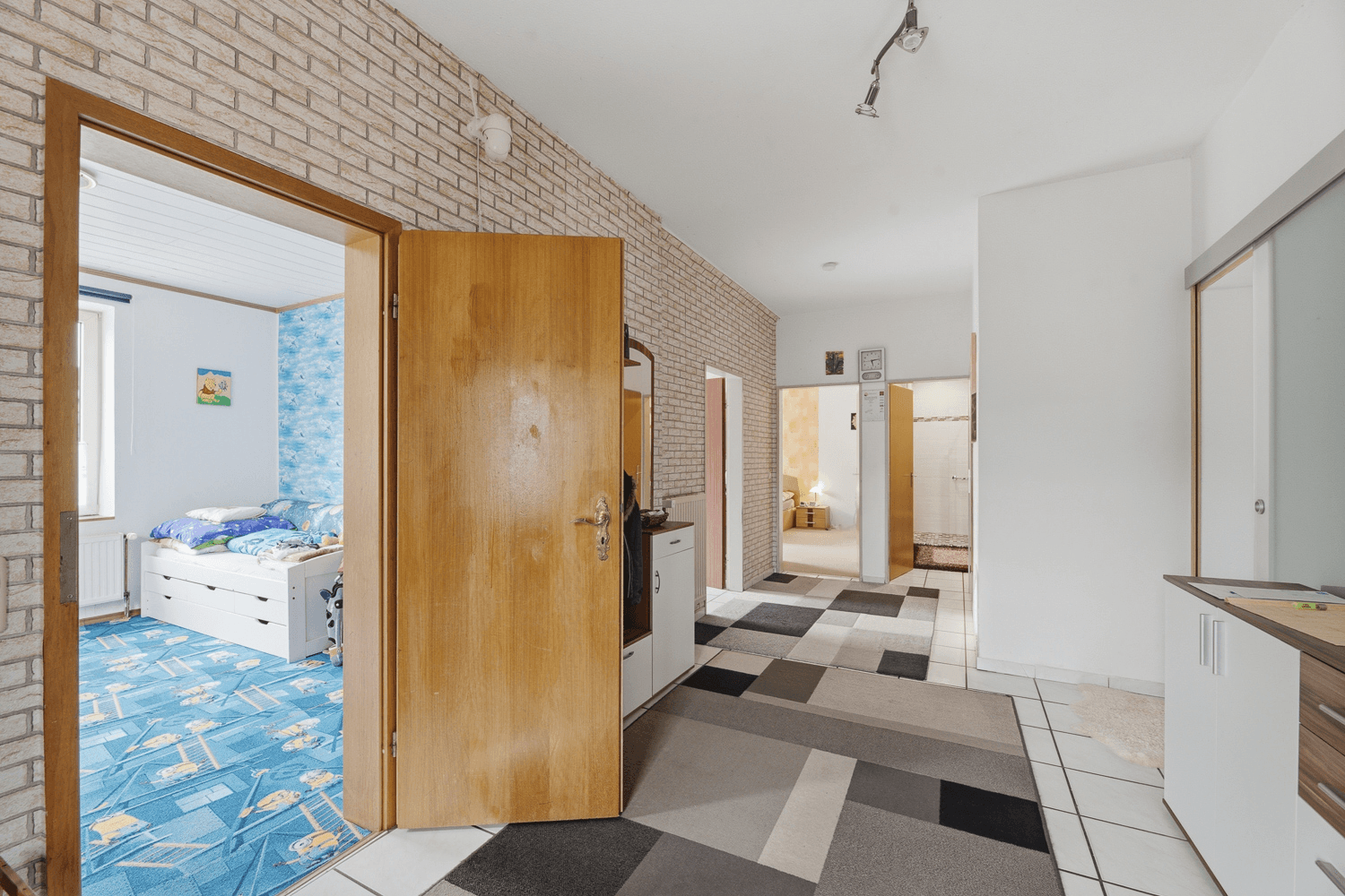 Flur in der EG Wohnung
