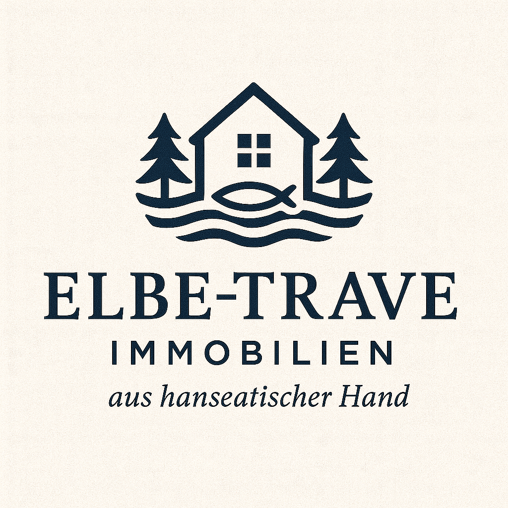 Elbe, Trave, Immobilien, Hamburg, Lübeck, Schleswig-Holstein, Stormarn, Ostholstein, Logo,