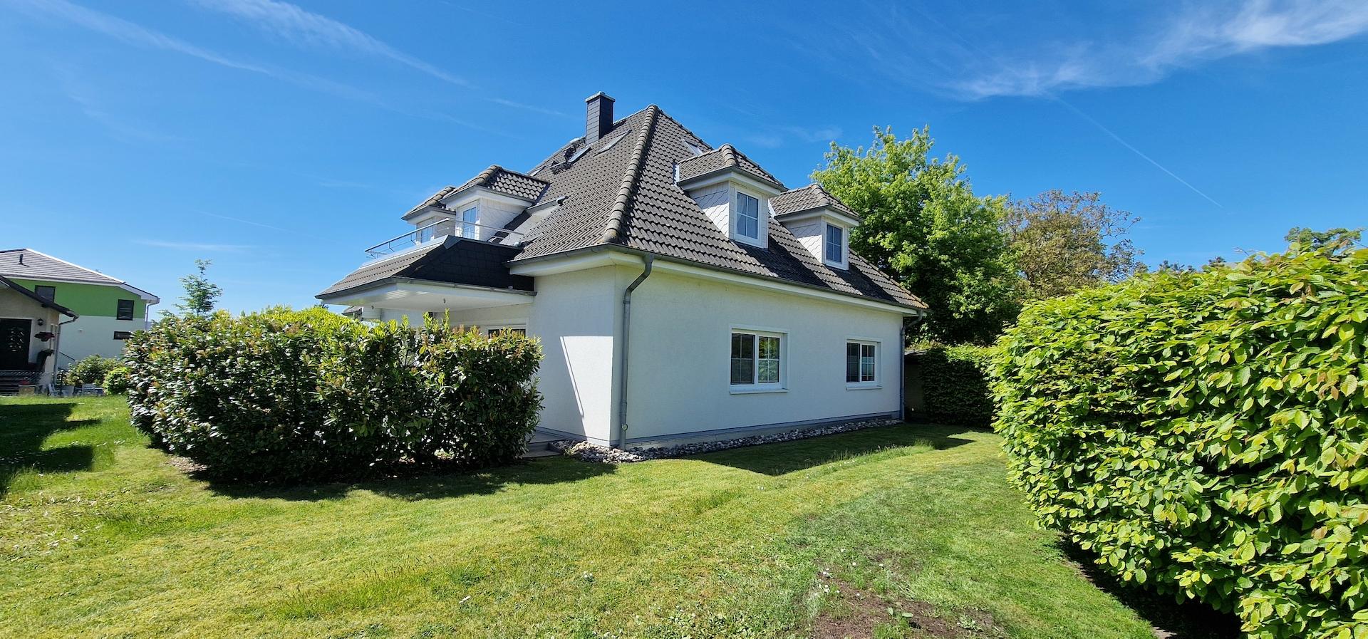 Blick auf das Haus