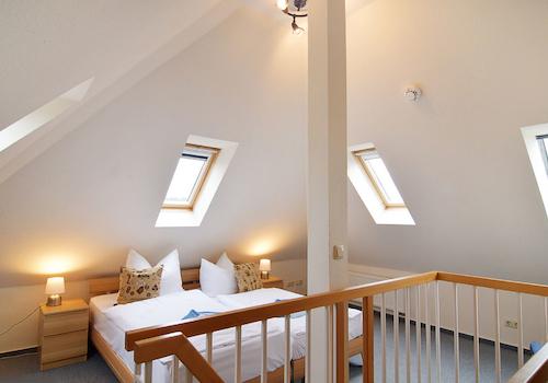 Blick in das 2. Schlafzimmer