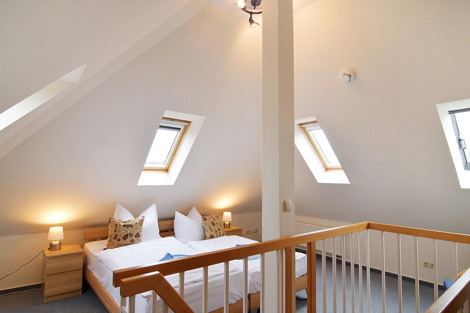 Blick in das 2. Schlafzimmer