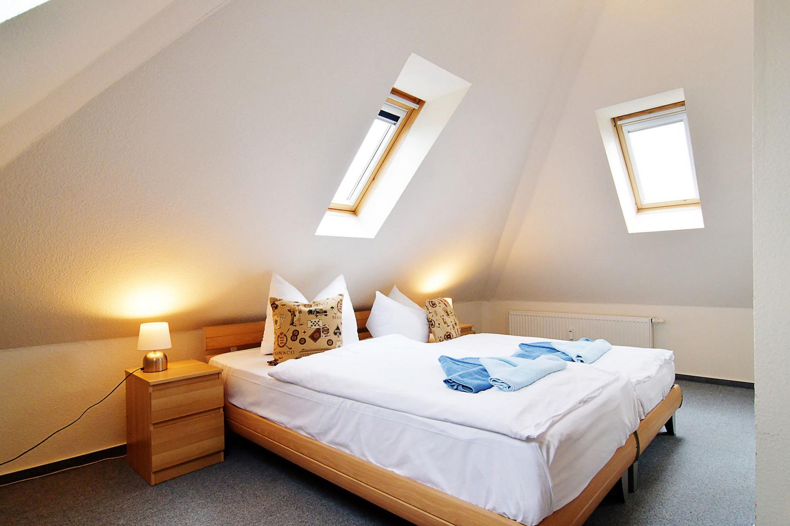2. Blick in das 2. Schlafzimmer