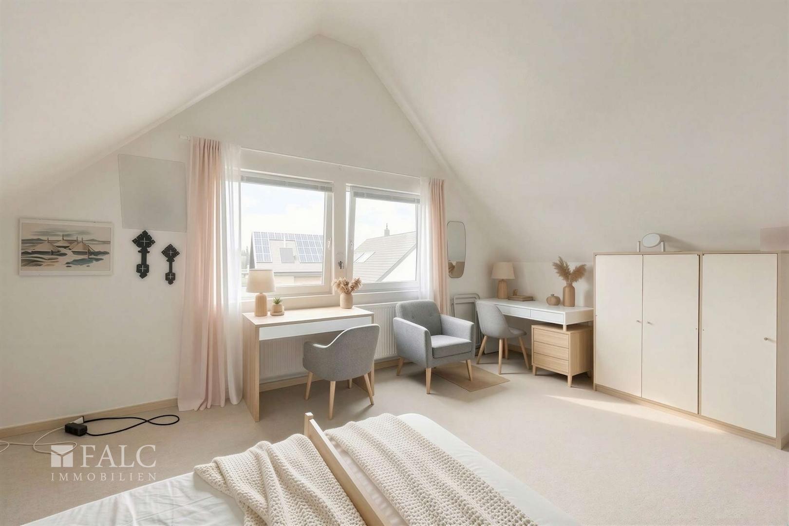 Schlafzimmer Dachgeschoss