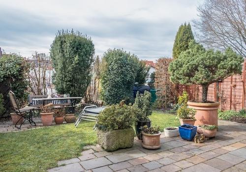 Blick in den Garten