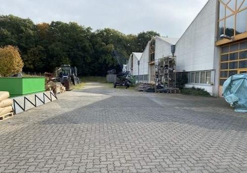 Rückansicht Produktionslager