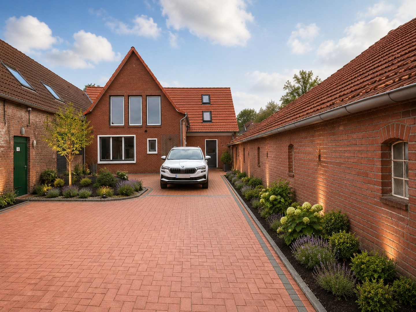 Parkplatz an der Terrasse