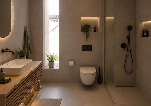 großes Badezimmer 