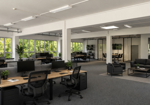 KI‑Beispielbild / Büro 1