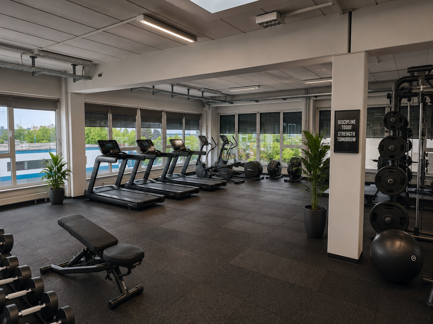 KI‑Beispielbild / Gym 1
