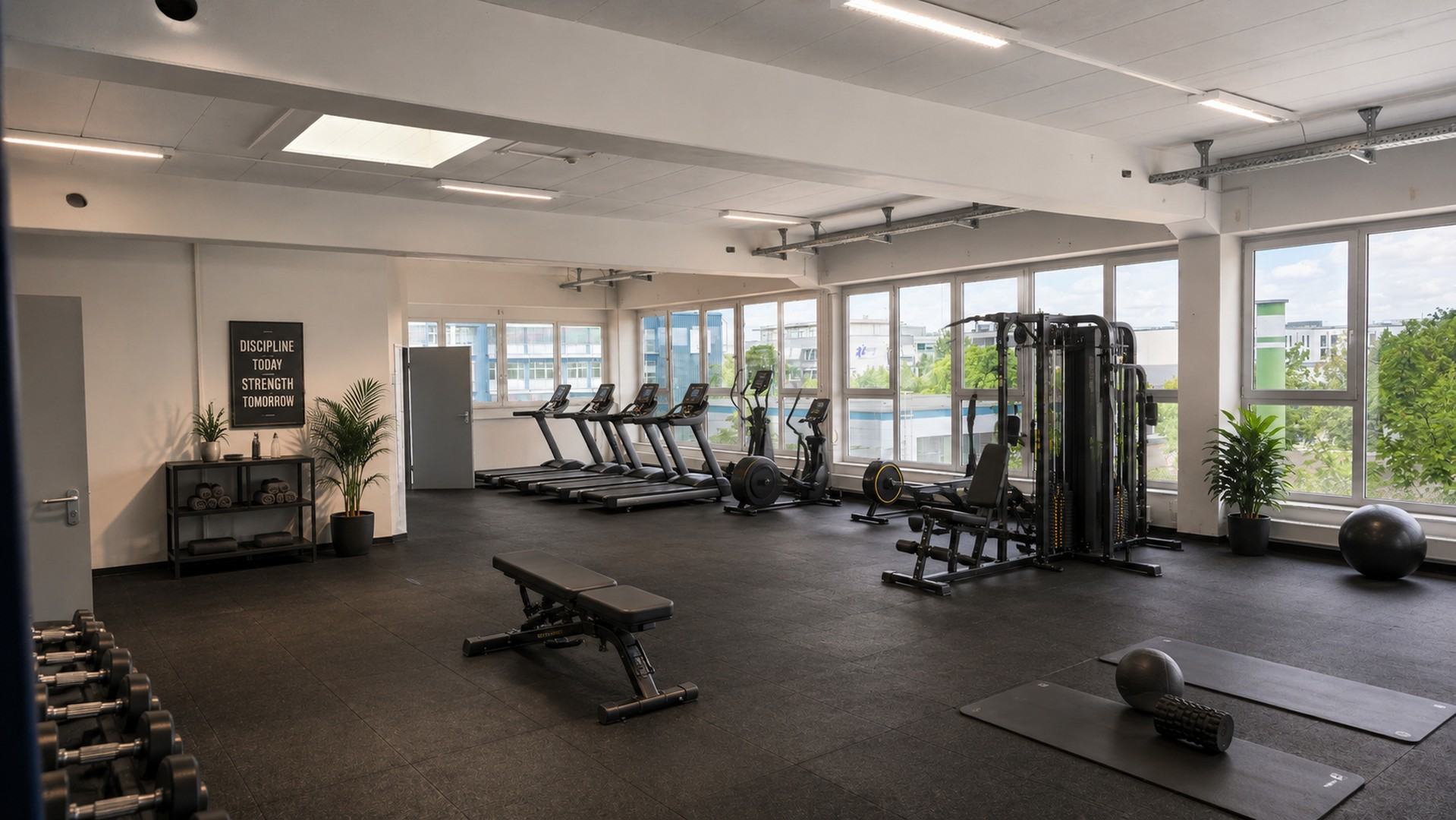 KI‑Beispielbild / Gym 3