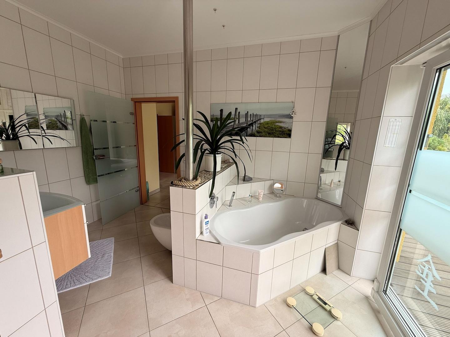 Wellnessbad mit Sauna