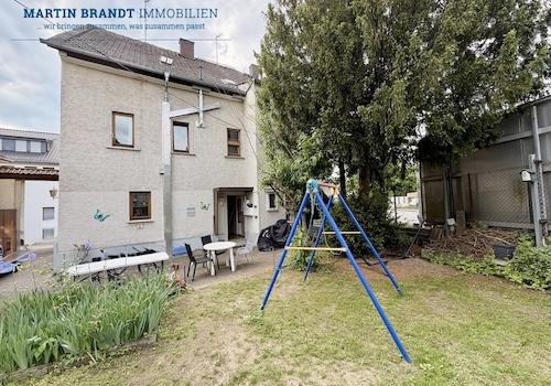 Rückseite / Eingangsbereich des Hauses