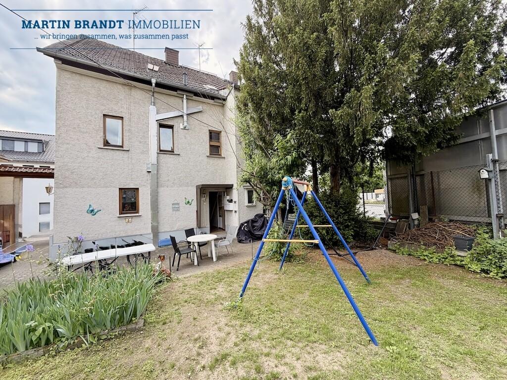 Rückseite / Eingangsbereich des Hauses