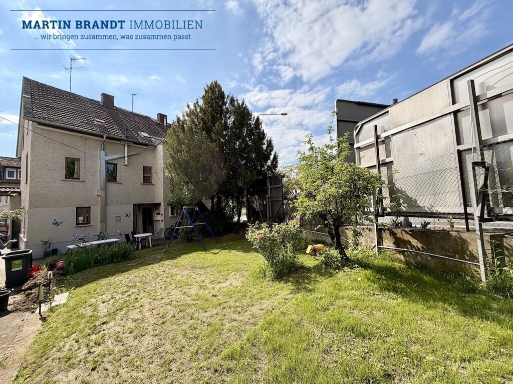 Aussenansicht Rückseite des Hauses