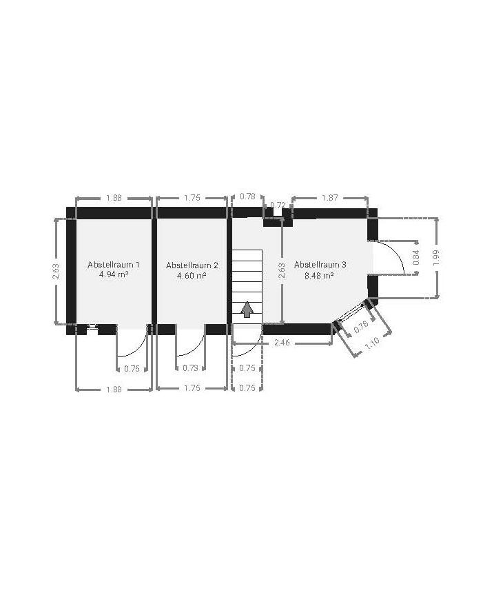 Nebengebäude Erdgeschoss
