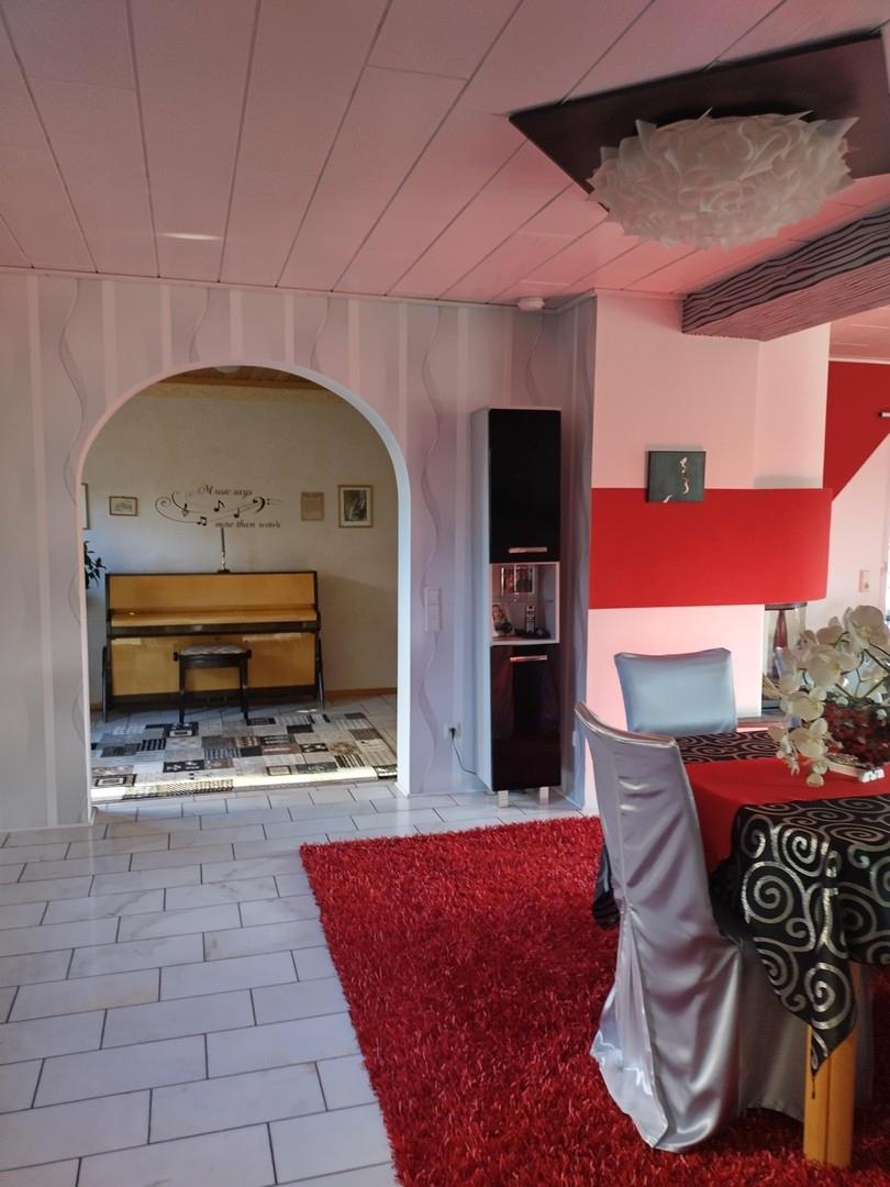 Essbereich und Musikzimmer