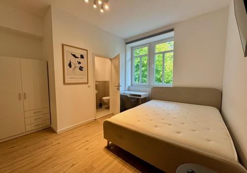 Apartment mit Doppelbett 