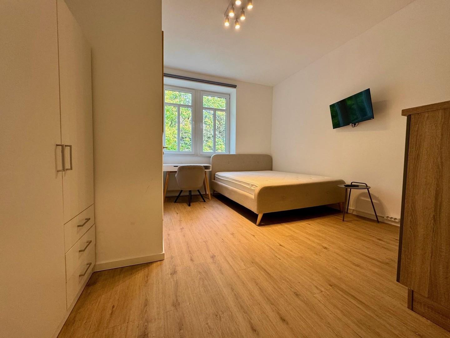 Apartment mit XL Bett