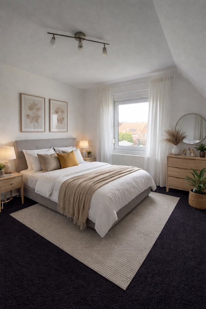 Schlafzimmer Dachgeschoß