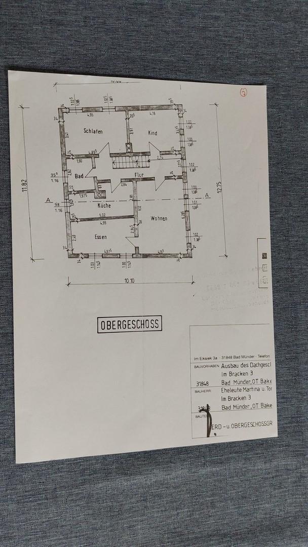 Grundriss 1. Etage