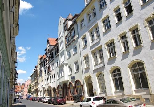 Blick in die Straße