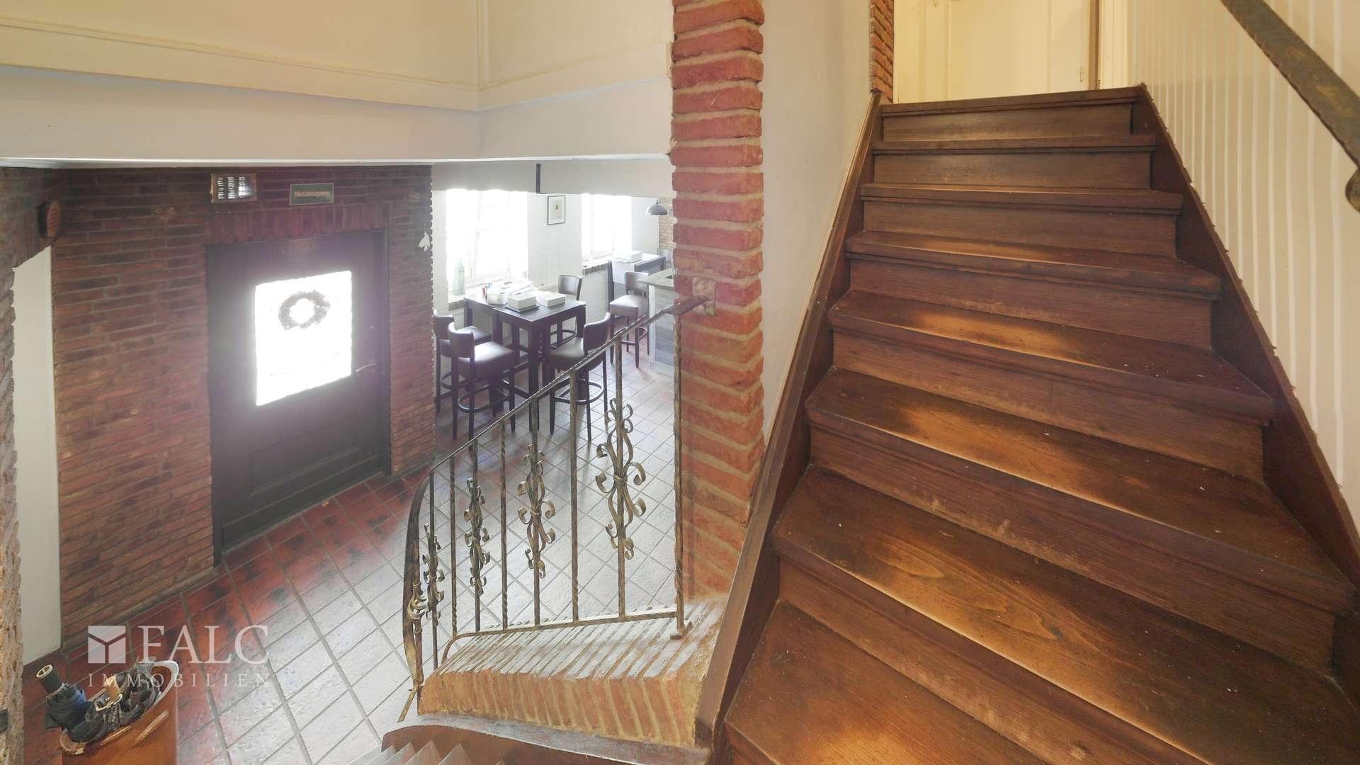 Treppenhaus Gastraum