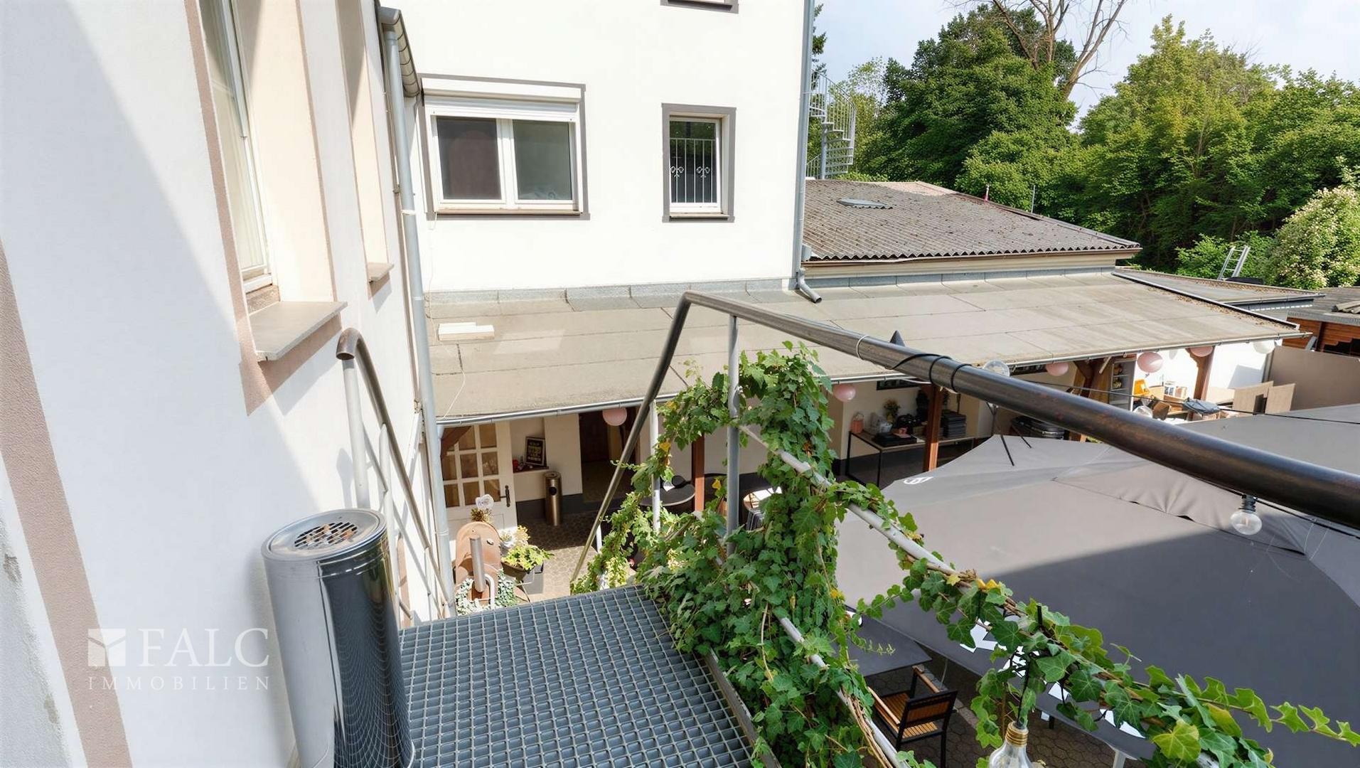 Blick Balkon