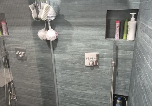Ebenerdige Dusche