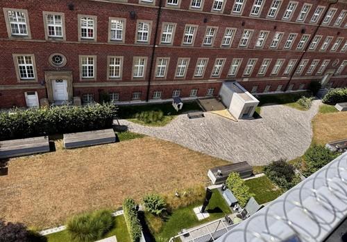 Gemeinsam genutzter Innenhof