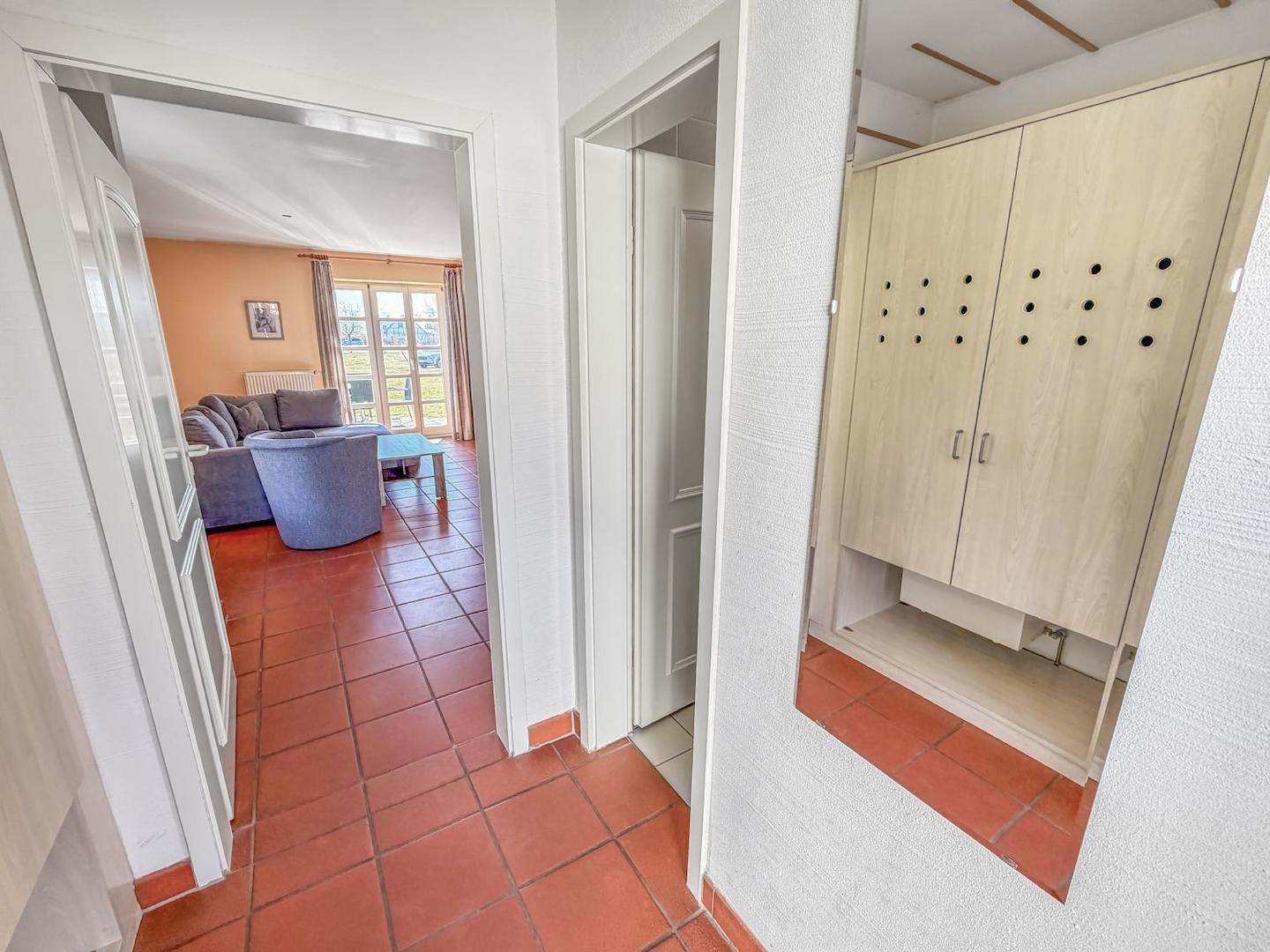 Diele mit Garderobe