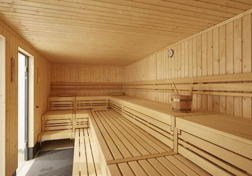 Entspannung in der Sauna