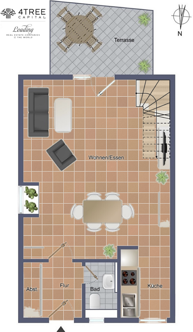 Grundriss Erdgeschoss