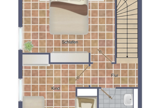 Grundriss Dachgeschoss