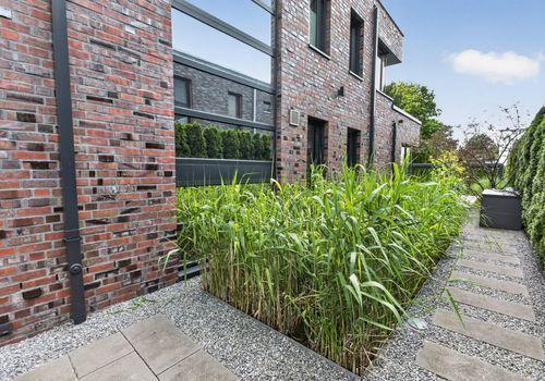 Naturteich u. befestigte Terrassenzuwegung
