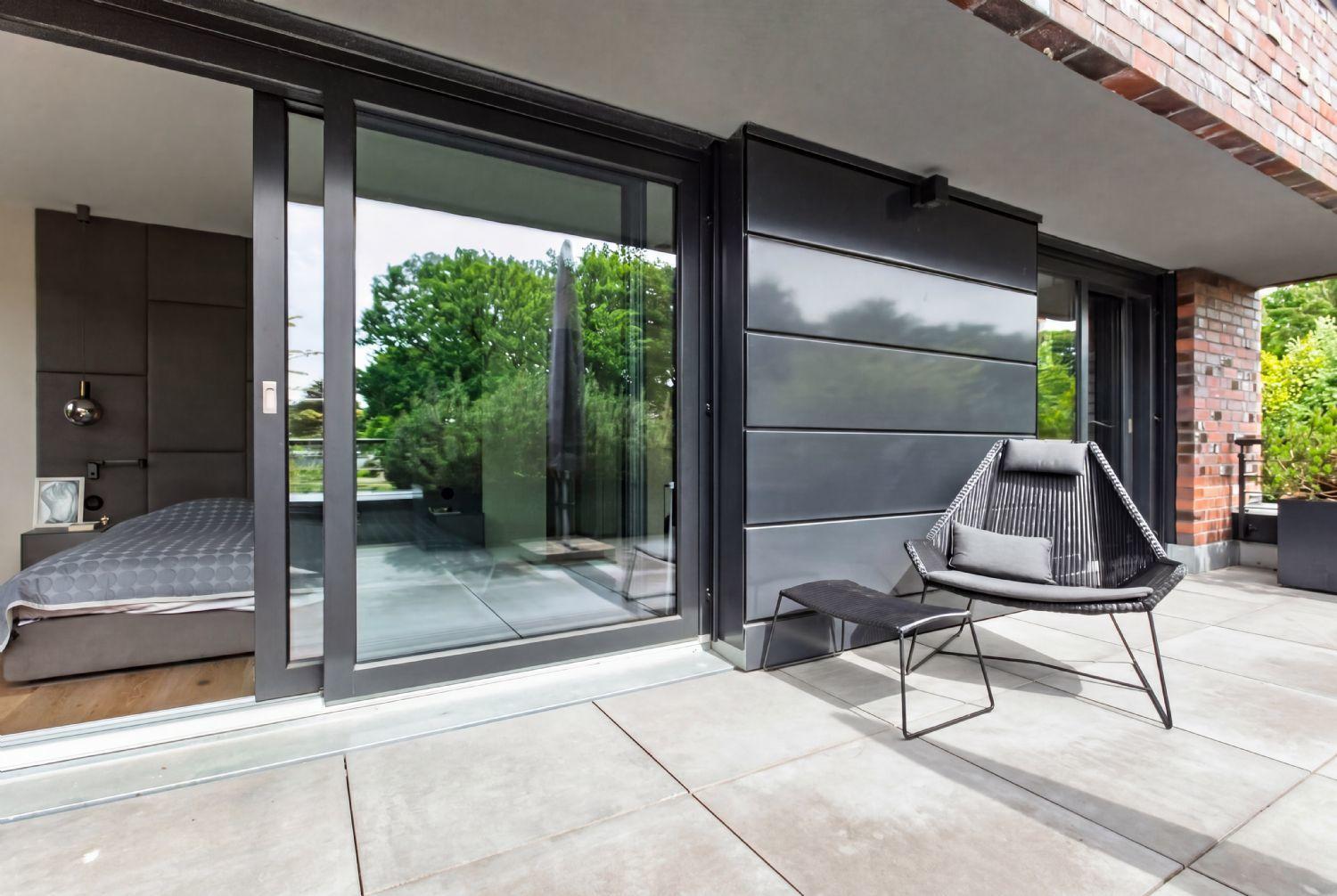 Gemütliche Dachterrasse mit Privatsphäre