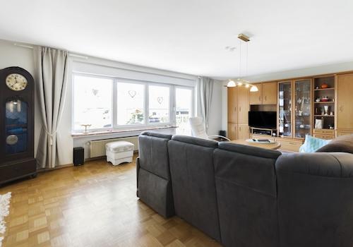 Wohnzimmer mit Terrassenzugang