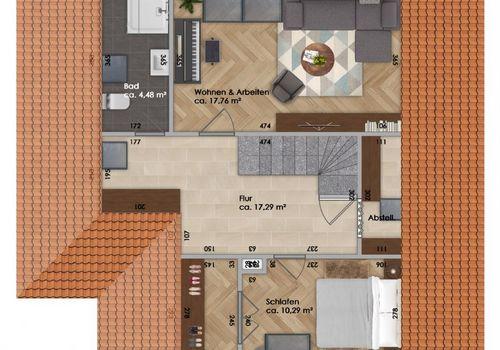 Grundriss Dachgeschoss